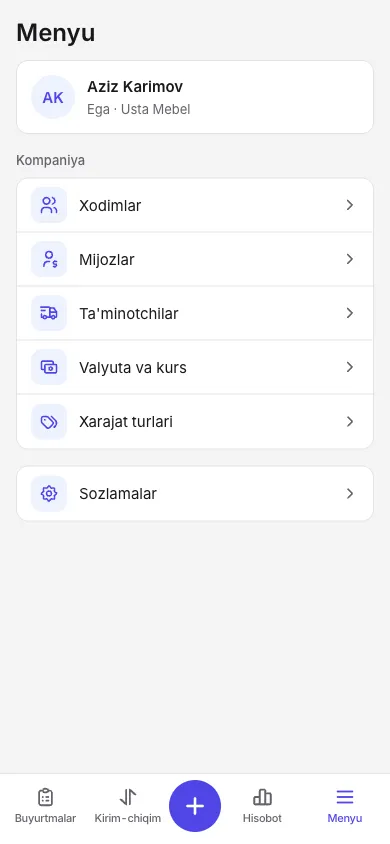 Menyu
